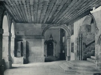 Kloosterpomp en haltrappen, 1926