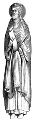 Clotaire I 497-560, koning der Franken, 1849