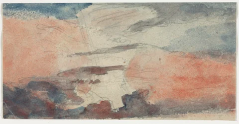 Wolkstudie, 1800s