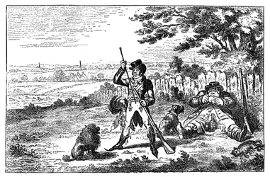 Cockney Sportlieden Herladen, 1800