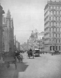 Collins Street, Melbourne, 19e eeuw