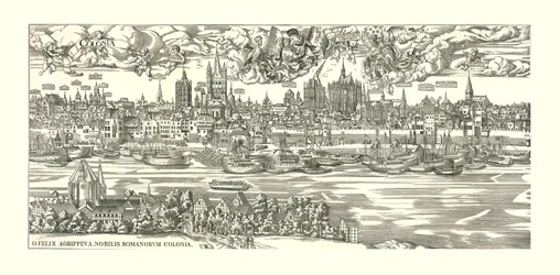 Keulen aan de Rijn in 1530