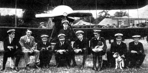 Commandant Samson, Royal Navy Flying Corps, Eerste Wereldoorlog, 1914