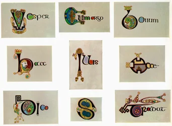 Samengestelde letters, 800 AD