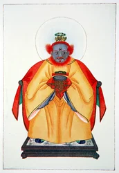 Confucius de Grote Ongeapotheoseerde God van China, 1922