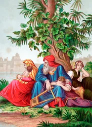 Standvastigheid van de Joden in ballingschap in Babylon, 6e eeuw v.Chr.