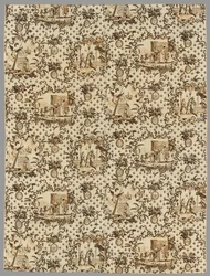 Koperplaat bedrukt linnen, 1789-1791