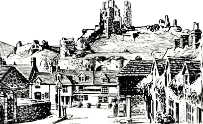Corfe Village, 1929