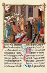 Kroning van koning Alexander I van Polen door de aartsbisschop van Gniezno, Krakau, 1501