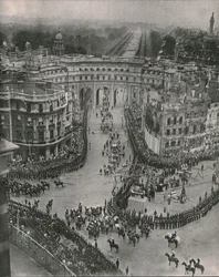 Kroning van koning George V en koningin Mary, Londen, 1911.