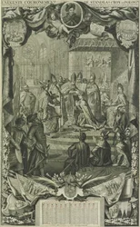 Kroning van Stanislaw I Leszczynski in 1705, 1706
