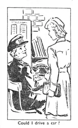 Zou ik een auto kunnen rijden, 1940