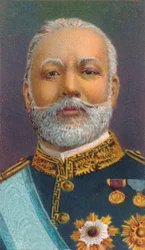 Graaf Hayashi Tadasu, 1850-1913, carrière diplomaat en kabinetsminister in de Meiji-periode Japan, 1906