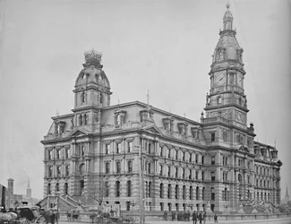 Gerechtsgebouw, Louisville, Kentucky, ca. 1897