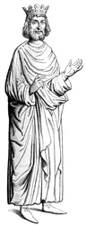 Dagobert I 603-689, Merovingische koning, 16e eeuw, 1849