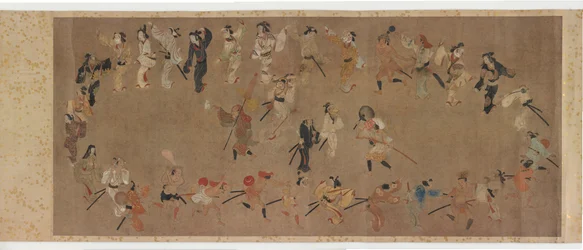 Dansen de Bon Odori, Edo-periode, tweede kwart, 17e eeuw