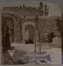 Davids bron aan de rand van Bethlehem, ca. 1900