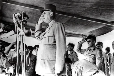 De Gaulle in Algerije, mei 1958