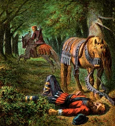 Dood van Willem de Tweede, 1100, ca. 1850