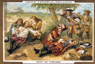 De dood van maarschalk Turenne