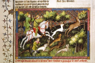 Hertenjacht, 15e eeuw