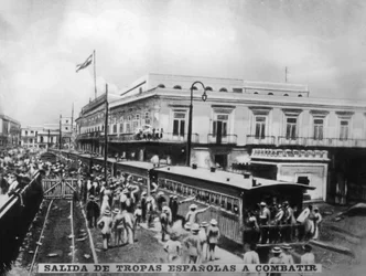 Vertrek van Spaanse troepen, jaren 1870, jaren 1920