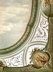 Ontwerp voor plafonddecoratie, Italië, 1928