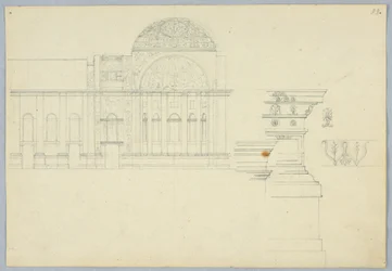 Ontwerp voor het Interieur van een Koepelgebouw