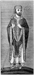 Ontwikkeling van de mijter, 1121-1161, 1910
