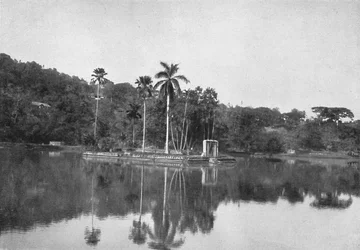 Het Eiland in het Meer van Kandy, 1926