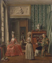 Huiselijke Scene