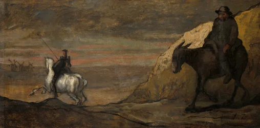 Don Quichot en de windmolens