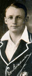 Donald George Don Bradman, Australische cricketspeler, 1935