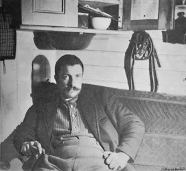 Dr. Blessing in zijn Hut, 1893-1896, 1897