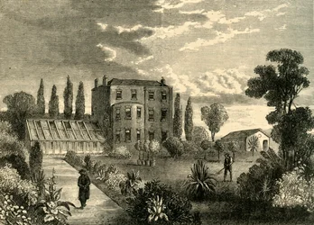 Dr. Lettsoms Huis, Grove Hill, c1878
