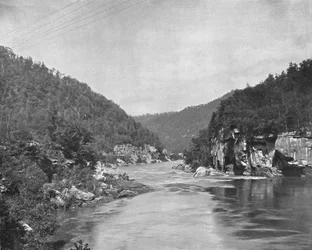 Dragon Gorge, New River, West Virginia, VS, ca. 1900