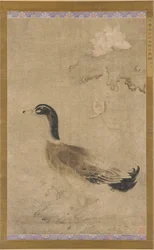 Eend en lotus bloemen, Yuan dynastie, 1279-1368