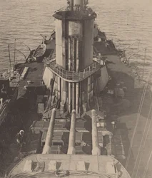 Dreadnought Imperator Aleksandr III in Bizerte