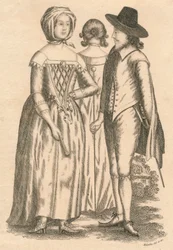 Kleding Regering van Karel I, en Interregnum, 1810