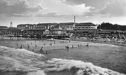 Durban strand, Zuid-Afrika