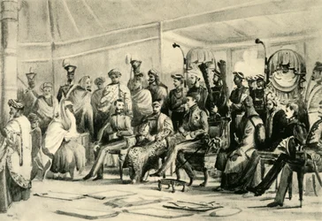 Durbar van Lord Auckland, ca. 1836-1842, 1925
