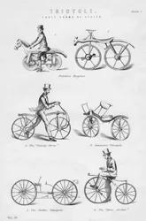 Vroege vormen van fietsen
