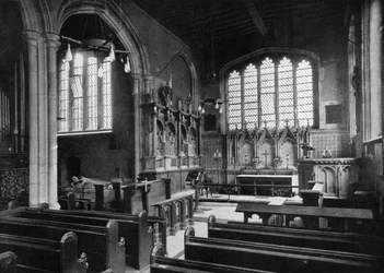 Oostkant van de Kapel van St Peter ad Vincula, Tower of London