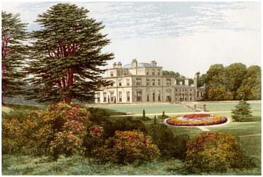 Eden Hall, Cumberland, huis van Baronet Musgrave, ca. 1880