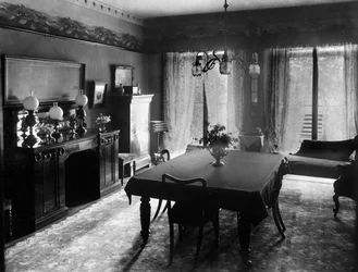 Edwardiaanse eetkamer, 1909