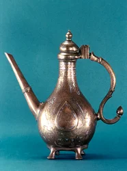 Egyptische container in brons