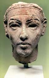 Egyptisch hoofd, Amarna-periode, 1350 v.Chr.
