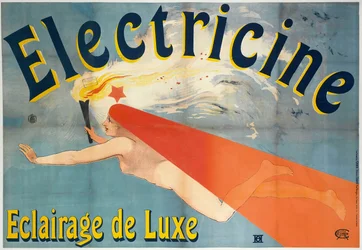 Electricine. Luxeverlichting, 1896.