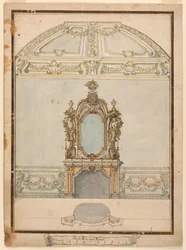 Oplegging van een muur met schoorsteenmantel