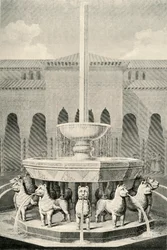 Opstand van de Fontein van de Leeuwen, 19e eeuw, 1907